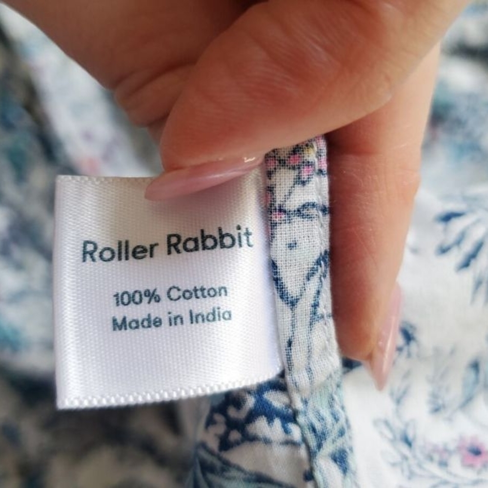 Roller Rabbit Blue and White Dreamy Pajama Set - Picture 9 of 11